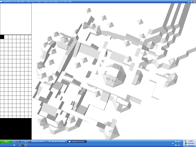 Vedic Temple with a &quot;nocambox.txt&quot; file in maximised normal window.